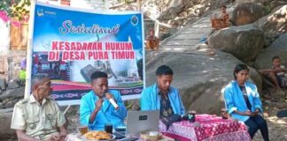 Edukasi Kesadaran Hukum: Mahasiswa KBPM Untrib Berikan Penyuluhan Tentang Kekerasan Terhadap Perempuan Dan Anak Di Desa Pura Timur