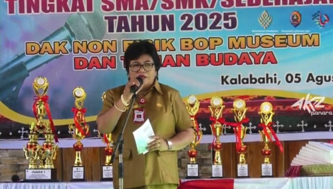Dinas Kebudayaan Kabupaten Alor Gelar Lomba Pemandu Museum Untuk Tingkat SMA/SMK