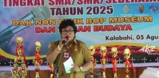 Dinas Kebudayaan Kabupaten Alor Gelar Lomba Pemandu Museum Untuk Tingkat SMA/SMK