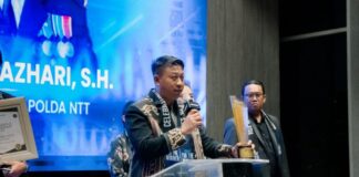 Kapolres Alor Raih Penghargaan Bergengsi: AKBP Nur Azhari, Inspiring Profesional And Leadership Award 2025