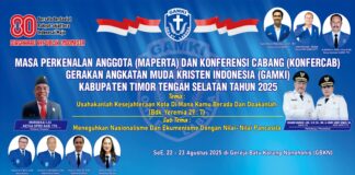 DPC GAMKI Kabupaten TTS Akan Gelar Maperta dan Konfercab Hari Ini dan Besok di GMIT Batu Karang Nonohonis