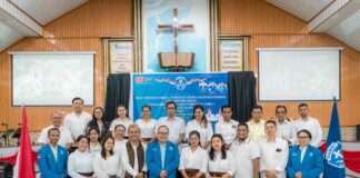 Pieter Tonael dan Adibella Lomi Terpilih Sebagai Ketua dan Sekretaris DPC GAMKI Kabupaten Ende