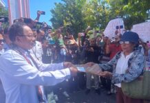 Saksiminor Sampaikan Aspirasi Terkait Tuntutan Perkara Mantan Kapolres Ngada : Ketua PN Kupang Pastikan Tidak Ada Intervensi