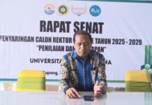 Prof. Melki Taneo Akan Tetap Berjuang Walaupun Memperoleh Suara Senat Lebih Kecil Dari Dua Kandidat Calon Rektor Undana