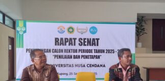 3 Orang Profesor Lolos Tahap Penjaringan Oleh Senat Undana Dengan Perolehan Suara Tipis , Ketua Panitia Sebut Rektor Baru Ditentukan Oleh Kemendiktisaintek