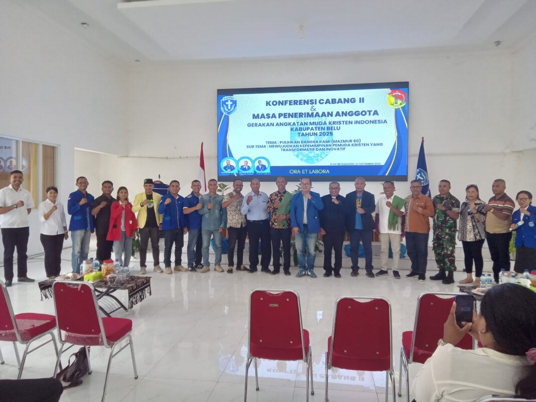 Ketua DPD GAMKI NTT Winston Rondo Hadiri Kegiatan Maperta dan Konfercab Ke-II DPC GAMKI Belu : Semangat dan Harapan Baru Bagi Pelayanan