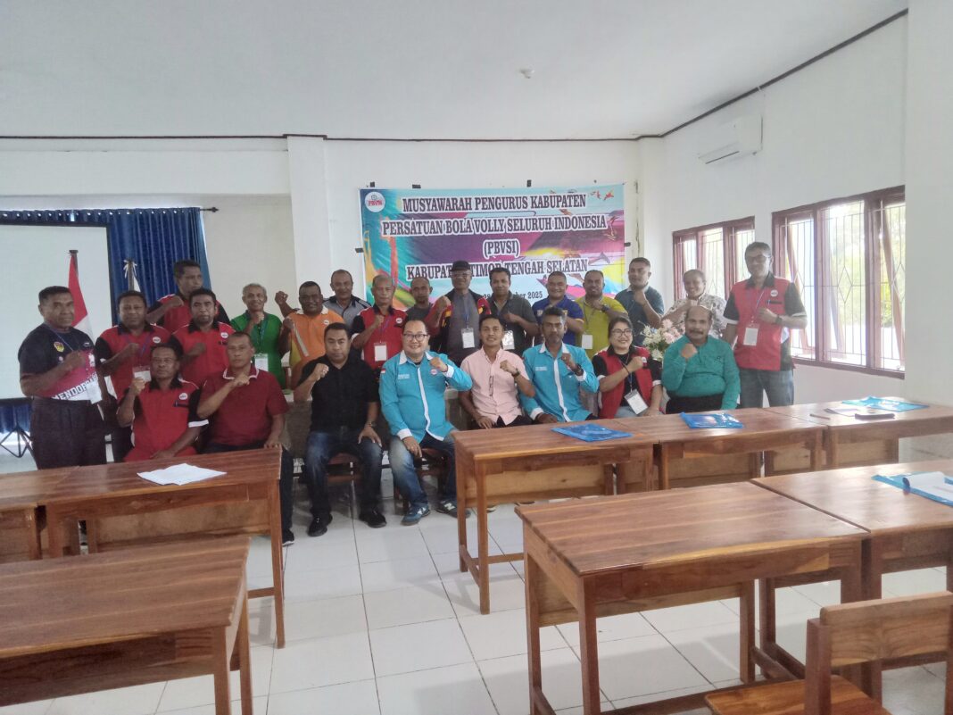 Pengkab PBVSI TTS Gelar Muskab di Aula SMAN I Soe : Bukti Organisasi Berjalan Secara Sehat