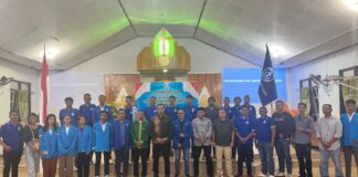 Sekretaris DPD GAMKI NTT Amos Lafu Melantik Pengurus DPC GAMKI Sabu Raijua Disaksikan Langsung Oleh Bupati Krisman Riwu Kore