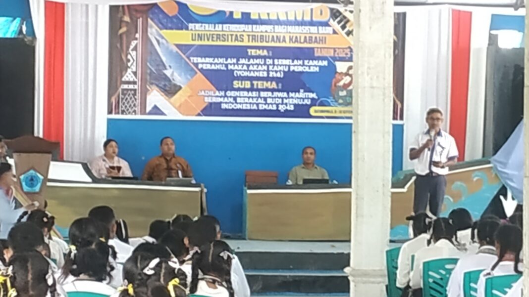 Bawakan Materi di Kegiatan PKKMB, Wakil Rektor 3 Ungkap Sebanyak 243 Prestasi Mahasiswa Untrib Kalabahi di Tingkat Regional, Nasional dan Internasional, Sebuah Lompatan Besar