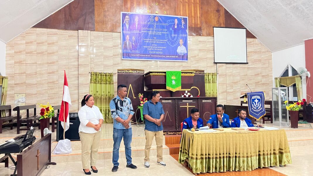 Jorhans Maak dan Nostra Killa Terpilih Dalam Forum Konfercab Untuk Pimpin GAMKI Rote Ndao Masa Bhakti 2025-2028