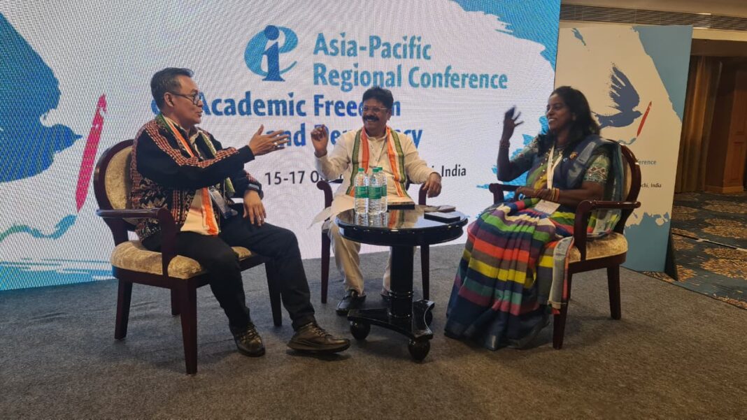 Rektor UPG 1945 NTT Hadir dalam Kegiatan Asia Pacific Conference On Academic Freedom and Democracy