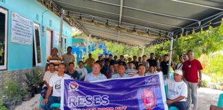 Wakil Ketua Komisi V DPRD NTT Winston Rondo Kunjungi Kelompok Pembudidaya Ikan Air Tawar Pokdakan Ora Et Labora Kaniti di Desa Penfui Timur