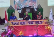 Wakil Ketua Komisi V DPRD NTT Winston Rondo Sampaikan 5 Poin Penting Saat Sampaikan Materi Tentang Partisipasi Kaum Bapak Dalam Politik Dalam Kegiatan Konven Kaum Bapak Sinode GMIT