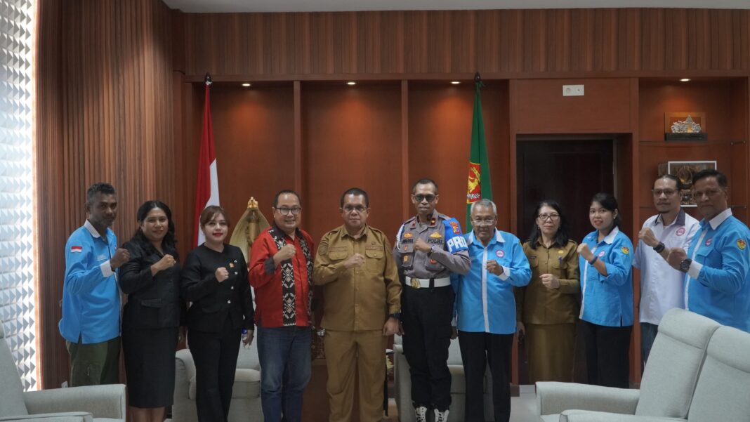 Pengprov PBVSI NTT Temui Gubernur Melki Laka Lena : Dukung Penuh Turnamen Voli Ben Mboi Memorial Cup 2025