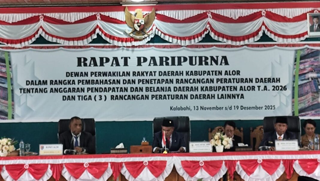 Polemik Nonjob Kepala BKPSDM Alor, Fraksi Demokrat dan NasDem Soroti Keras di Rapat Paripurna, Sekda Sampaikan Masih Dalam Proses Pemeriksaan