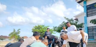 Hadiri Kegiatan Hari Amal Bhakti Kementerian Agama RI ke-80, Wabup Thobias Uly Ikut Tanam Pohon dan Jalan Sehat