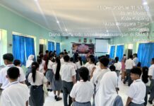 Panitia BBMC Tahun 2025 dan Bank NTT Serta OJK Laksanakan Sosialisasi Kreativitas dan Roadshow Literasi Keuangan Bagi Pelajar di 12 Sekolah di Kota Kupang