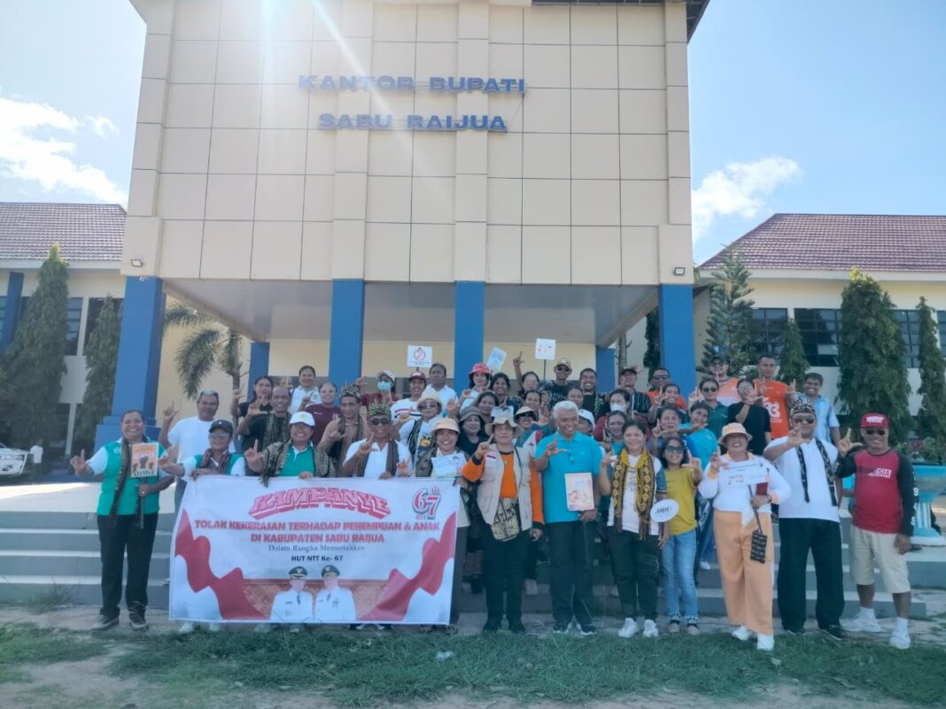 Ketua TP-PKK Kabupaten Sabu Raijua Kampanyekan Stop Kekerasan Terhadap Perempuan dan Anak