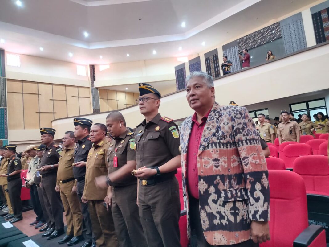 Wabup Sabu Raijua Hadiri Kegiatan Penandatanganan Perjanjian Kerja Sama Dengan Kejaksaan Negeri di Seluruh NTT