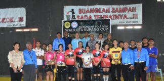 11 Tim Ramaikan Turnamen Voli Wali Kota Kupang Cup Tahun 2025