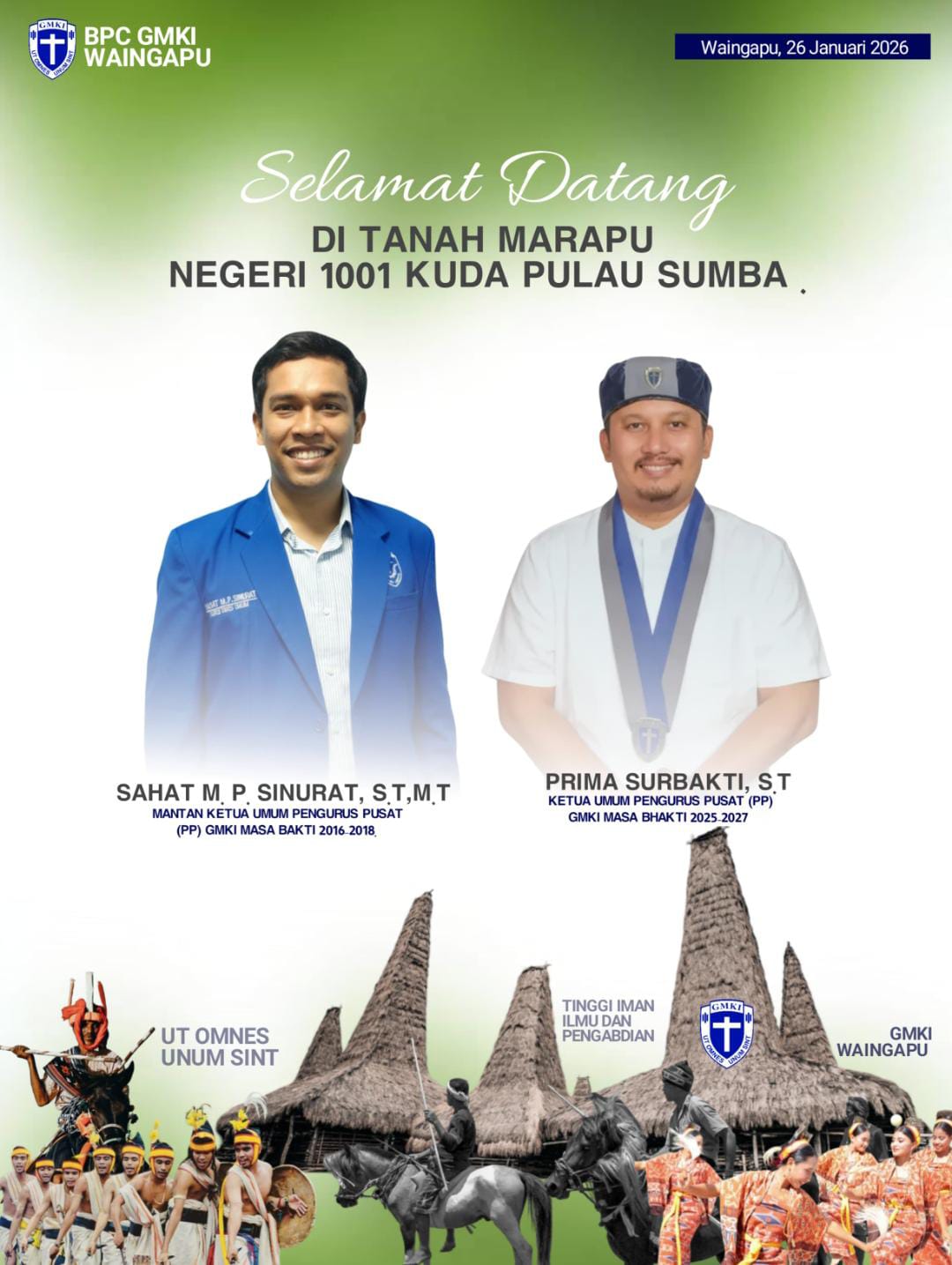 Agenda Padat Ketum GAMKI–GMKI di Sumba: Hadiri Pelantikan Rektor Unkriswina, Jadi Nara Sumber, MoU hingga Bentuk Perkumpulan Senior 4 IMG 20260126 WA0012