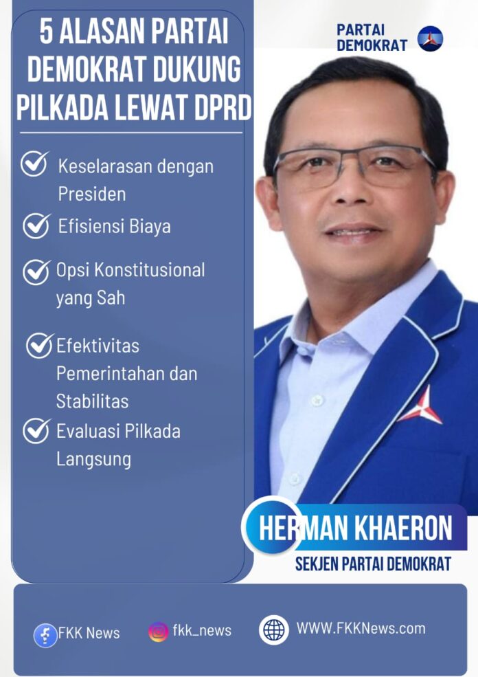 Sekjen Partai Demokrat Herman Khaeron