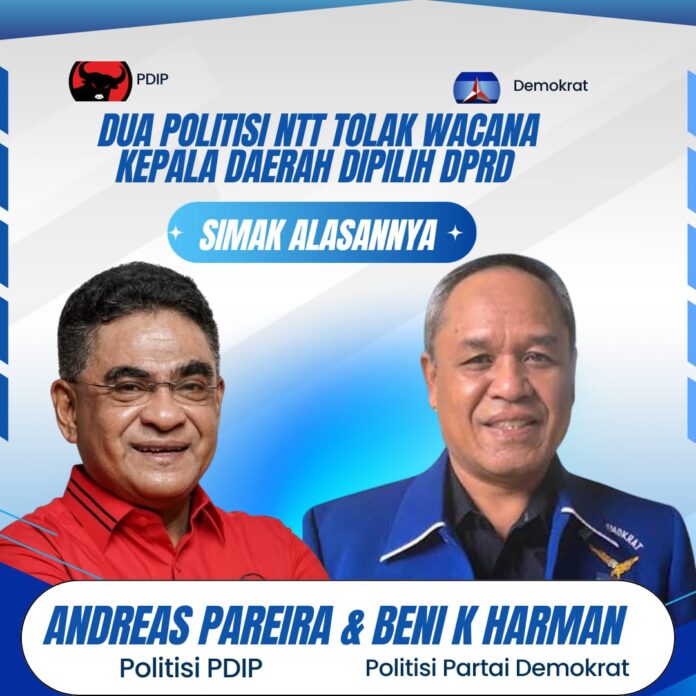 Andreas Hugo Pareira dan Beni K Harman