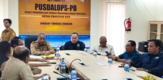 Komisi V Tinjau PUSDALOPS BPBD NTT, Winston Rondo Tekankan Mitigasi Bencana Berbasis Risiko