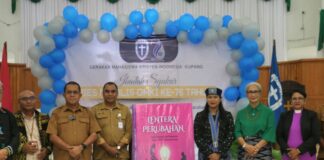 Andraviani Didoakan Pimpin GMKI Pusat, Gubernur NTT Harap Lakukan Terobosan Literasi dan Kaderisasi Perempuan Timur