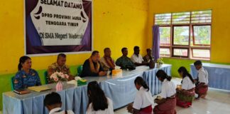Winston Rondo Temui Guru dan Murid di Malaka, Pendidikan Jadi Kunci Bangun Masa Depan Perbatasan