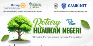 Besok!!! GAMKI NTT & Rotary Kupang Bagi Perlengkapan Sekolah, Bangun Jamban dan Tanam Pohon di Kabupaten Kupang