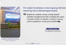 Plt. Kadis Pendidikan Kota Kupang: Bimtek Deep Learning Harus Berdampak Nyata