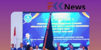 DPC GAMKI Belu Resmi Dilantik, Dinahkodai Paulus Adu, Siap Bersinergi dengan Pemerintah dan Gereja