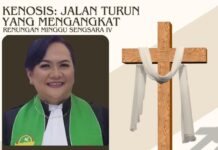 Kenosis: Jalan Turun yang Mengangkat, Renungan Minggu Sengsara IV, Oleh: Pdt. Desiana Rondo-Effendy, dari GMIT Moria Liliba, Klasis Kota Kupang Timur