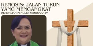 Kenosis: Jalan Turun yang Mengangkat, Renungan Minggu Sengsara IV, Oleh: Pdt. Desiana Rondo-Effendy, dari GMIT Moria Liliba, Klasis Kota Kupang Timur