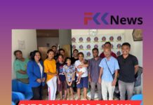 Sambut Dies Natalis ke-64, GAMKI Kabupaten Kupang Berbagi Kasih di Yayasan Ratu Cinta Damai