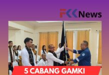 Winston Rondo Lantik Pengurus DPC GAMKI Nagekeo, 5 Cabang Kini Berdiri di Flores-Lembata-Alor