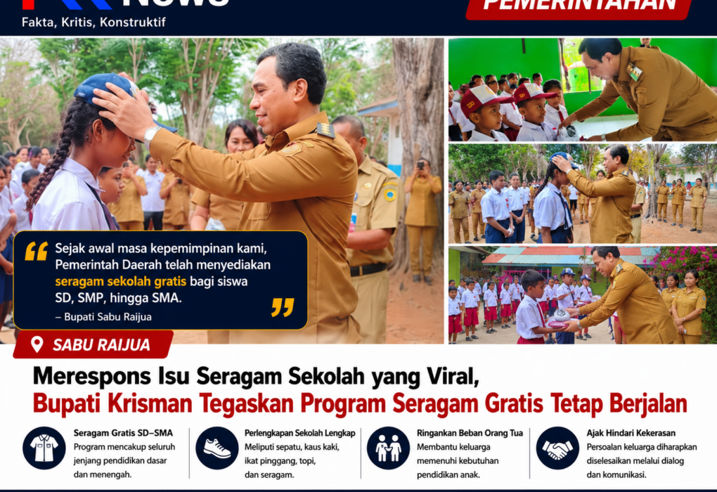 Krisman Riwu Kore klarifikasi isu seragam sekolah