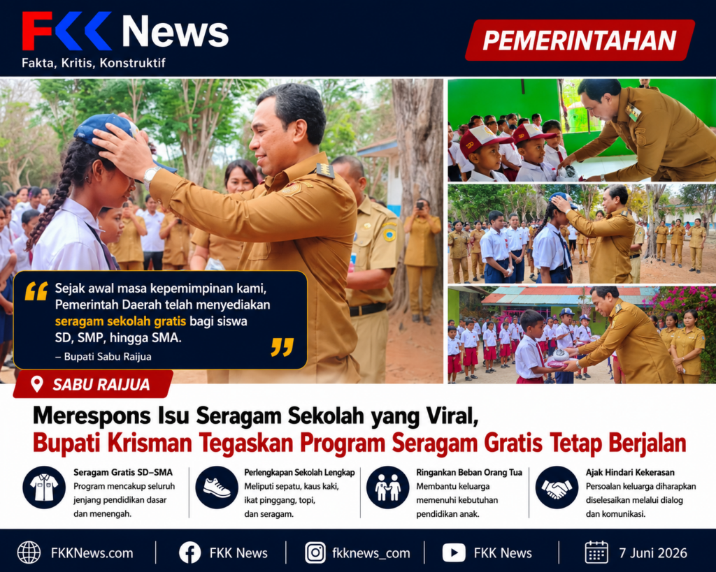 Krisman Riwu Kore klarifikasi isu seragam sekolah