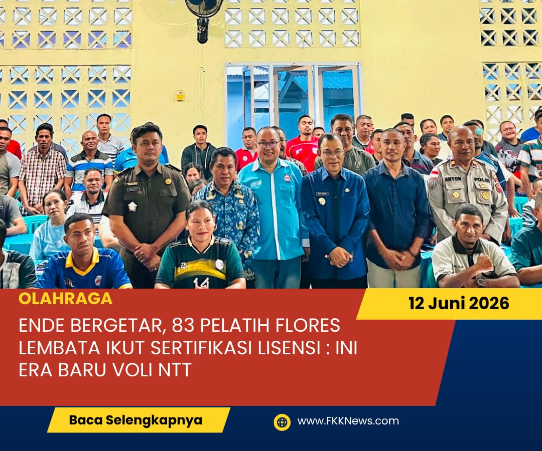 Ende Bergetar, 83 Pelatih Flores Lembata ikut sertifikasi lisensi : ini era baru Voli NTT 4 IMG 20260612 WA0008