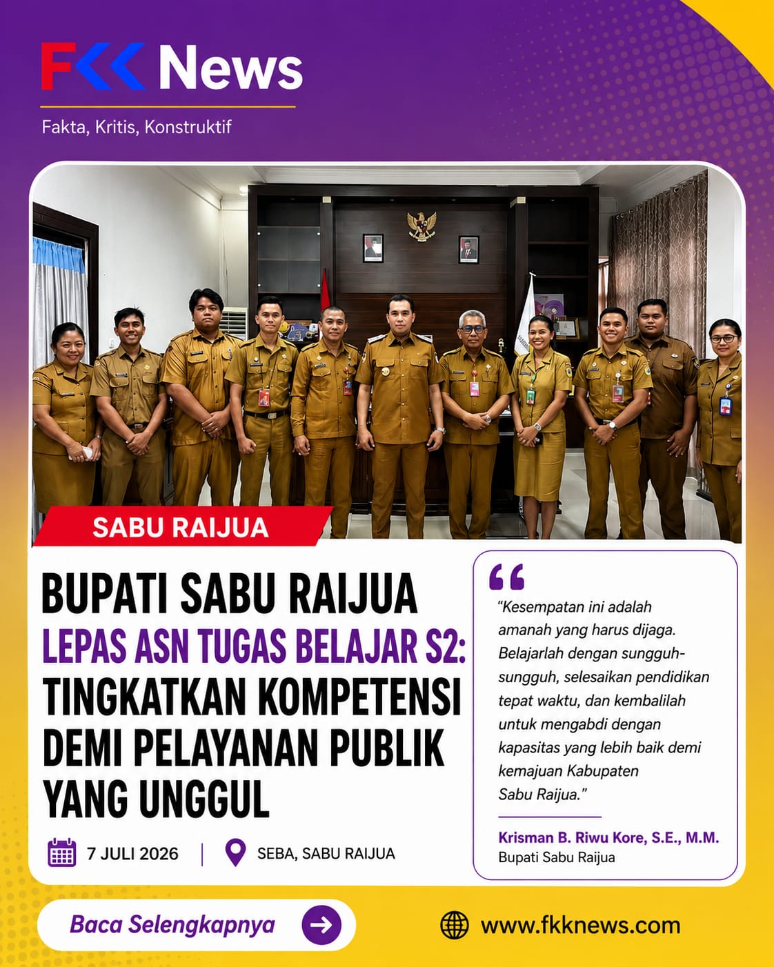 Bupati Krisman Lepas ASN Kuliah S2, Minta Pulang Bawa Ilmu untuk Layani Masyarakat 4 IMG 20260709 WA0002