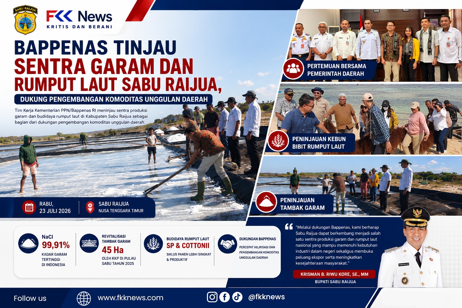 BAPPENAS TINJAU SENTRA GARAM DAN RUMPUT LAUT SABU RAIJUA, DUKUNG PENGEMBANGAN KOMODITAS UNGGULAN DAERAH 4 WhatsApp Image 2026 07 25 at 11.39.51