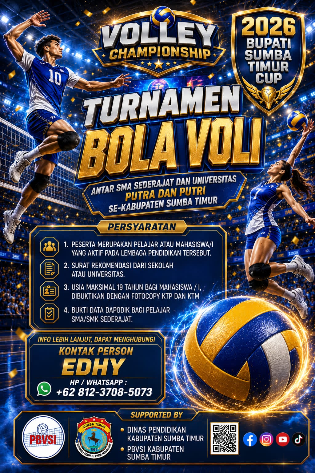 32 Tim Dari Berbagai SMA dan SMK Akan Bertarung Dalam Turnamen Voli Piala Bupati Sumba Timur 2026 4 IMG 20260805 WA0001