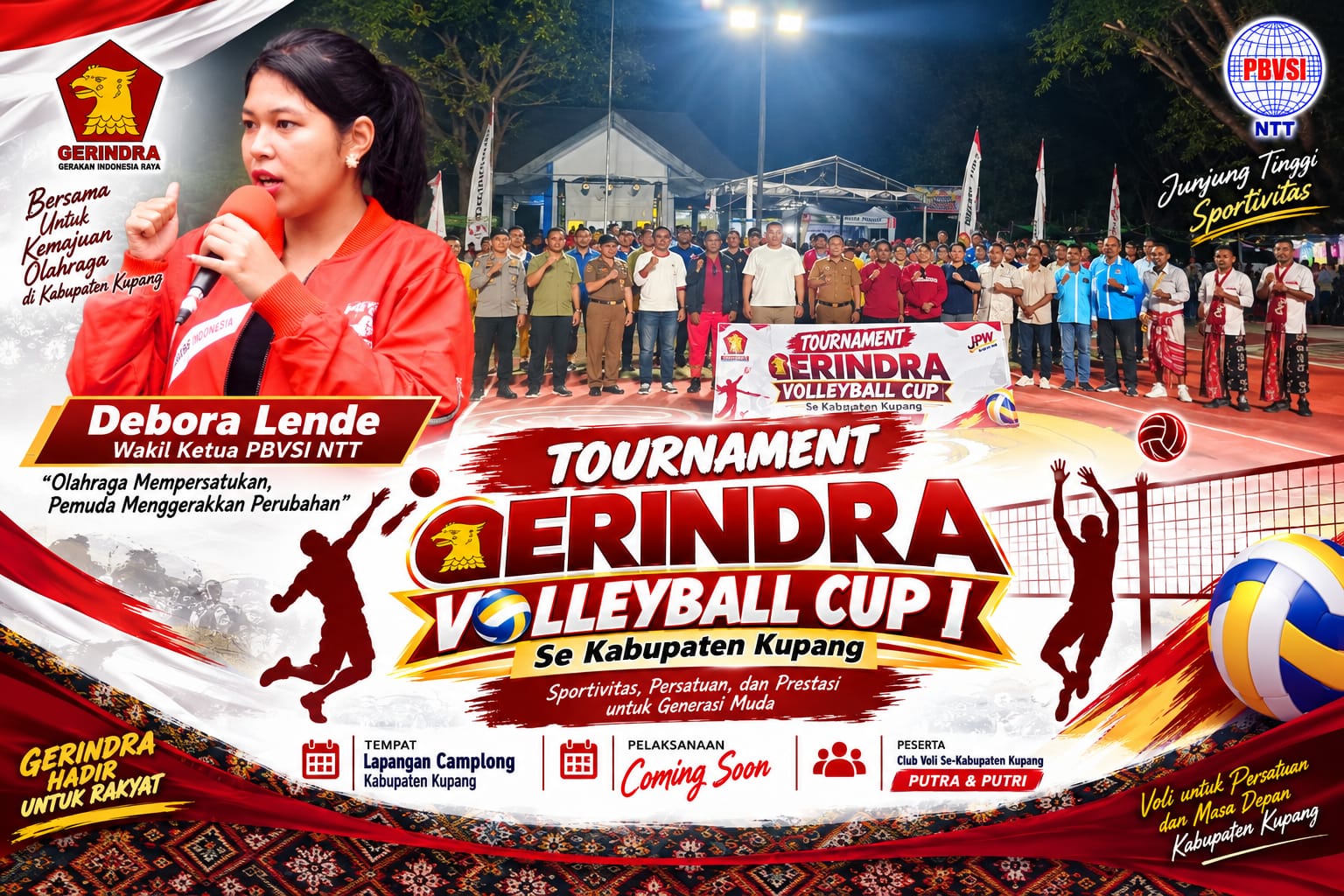 Gerindra Cup I Dimulai, Dari Lapangan Camplong Jadi Panggung Talenta Voli NTT dan Geliat Ekonomi Rakyat 4 IMG 20260922 WA0000