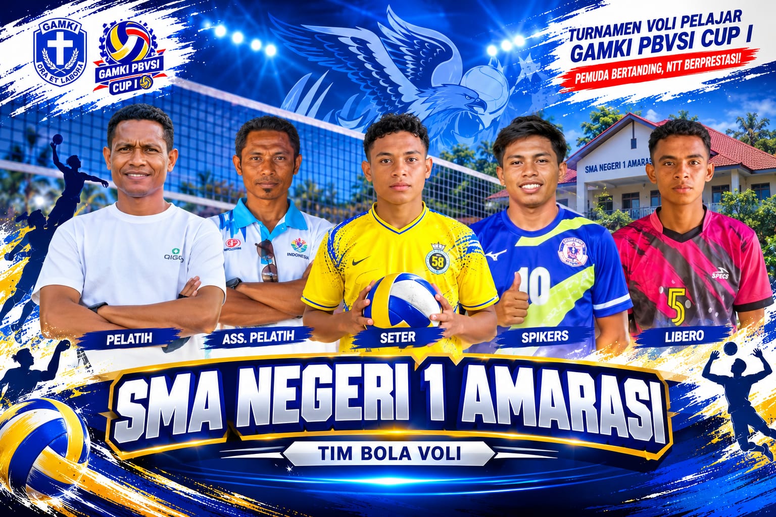 SMA N 1 Amarasi Terjun ke GAMKI PBVSI Cup I, Pelatih Sick Smaut : Kami Siap Bersaing 4 IMG 20261004 WA0038